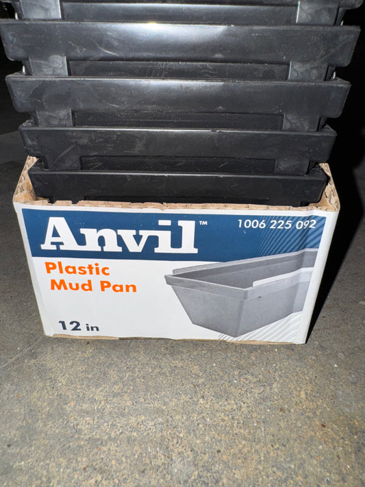 Anvil 12 in. Plastic Mud Pan