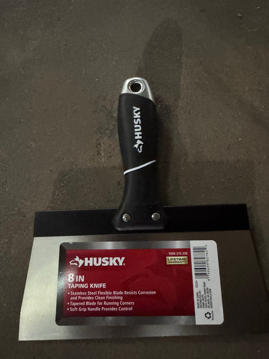 Husky Taping Knife 8 IN SS SFGRP
