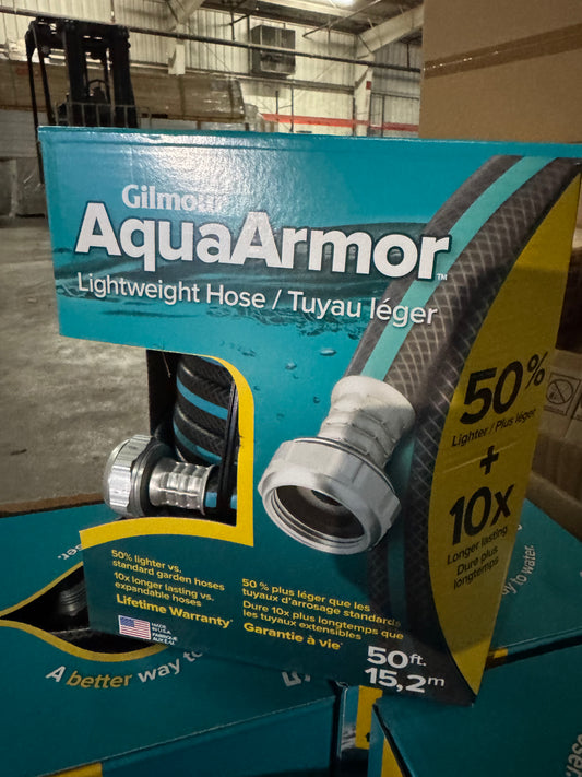 GILMOUR AquaArmor Lightweight Hose 50FT x 1/2IN