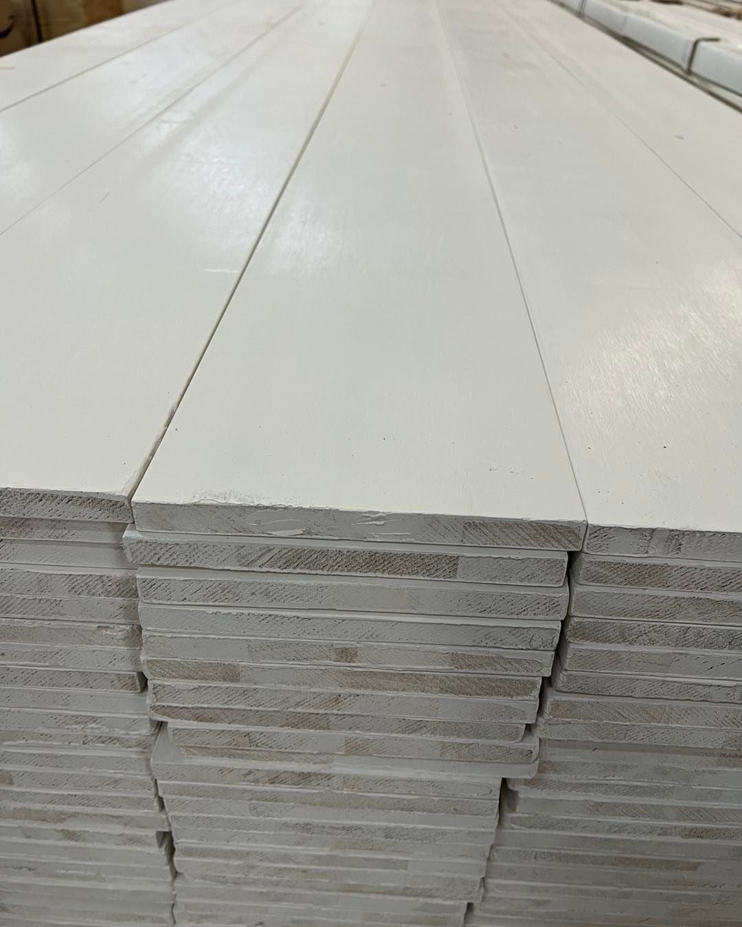 1 x 8 x 16' Primed Pine Baseboard $29.99