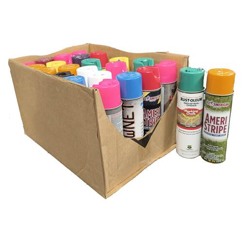 16OZ MARKING SPRAY PAINT ASSORTED COLORS