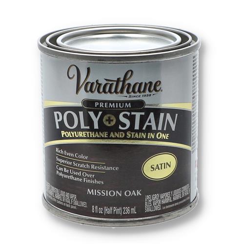 RUSTOLEUM VARATHANE 8OZ MISSION OAK SATIN STAIN