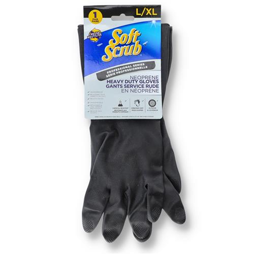 SOFT SCRUB LONG CUFF NEOPRENE GLOVE L-X/L PRO SERIES