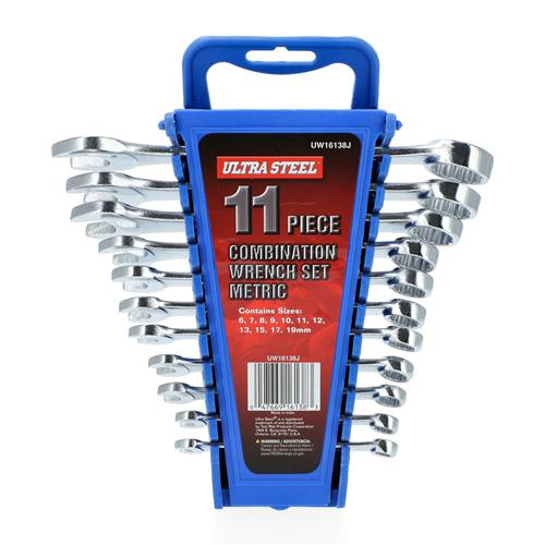 ULTRASTEEL 11PC MM COMBINATION WRENCH SET
