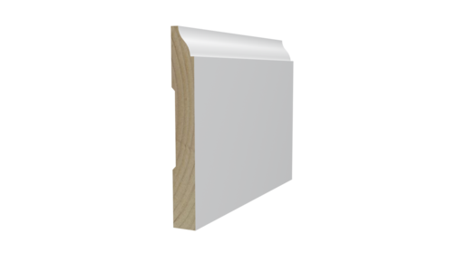 WM620 4-1/4" x 16' Primed Pine FJ Baseboard