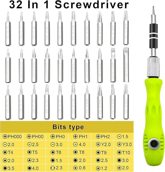 Aksbtec Mini Screwdriver Set - 32pc