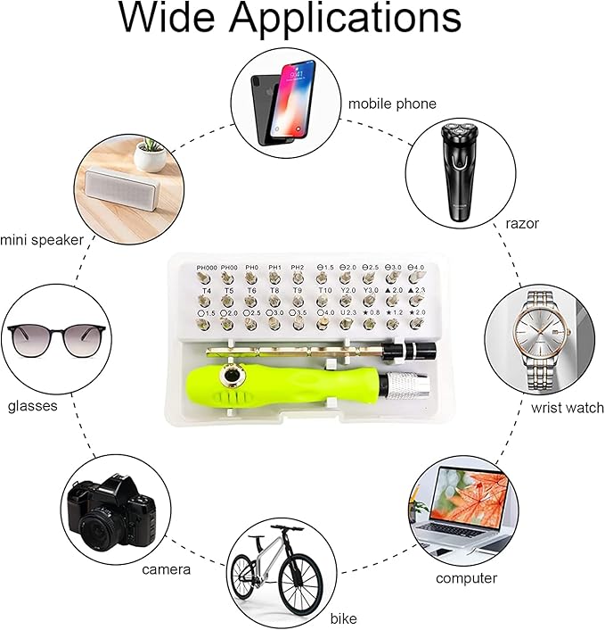Aksbtec Mini Screwdriver Set - 32pc