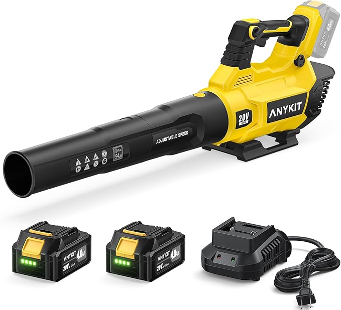 Anykit 20V Cordless Leaf Blower