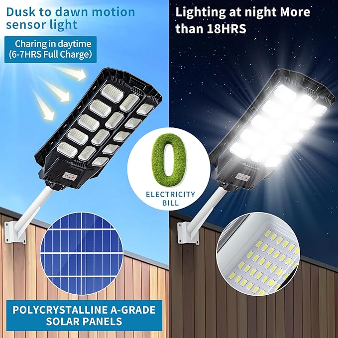 Daoseolo 3000w Solar Street Light