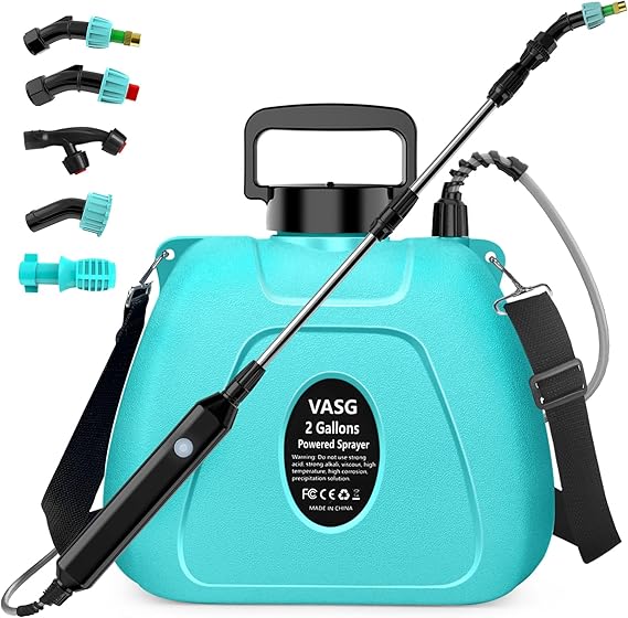 Evika 2gal Electric Backpack Sprayer