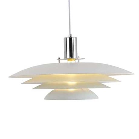 FCTW Modern Pendant Light Fixture (15.56in. White)