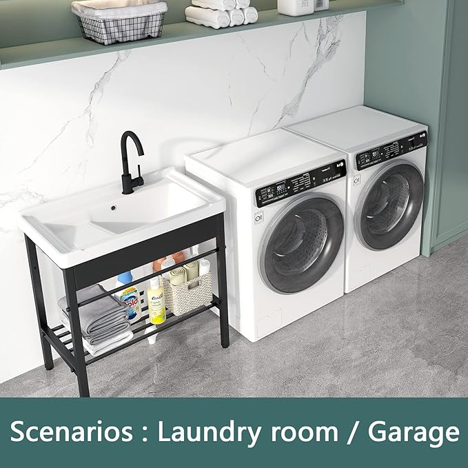Freestanding Laundry Sink Remodel Depot