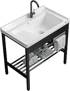 Freestanding Laundry Sink