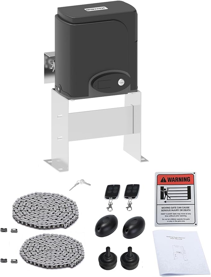 Gatexpert Automatic Sliding Gate Opener Kit