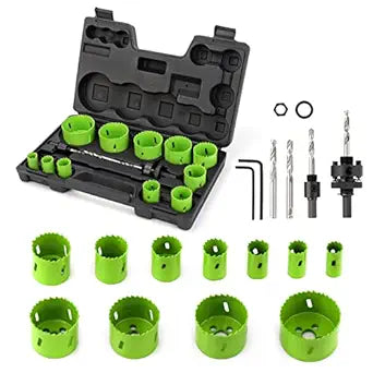 Yougfin Hole Saw Kit 18pc