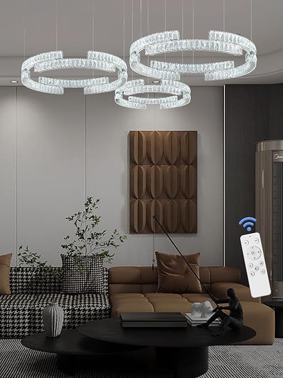 Idequy Ring Crystal Chandelier