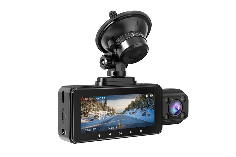 Lanmodo D1 4k 3-Channel Dash Cam
