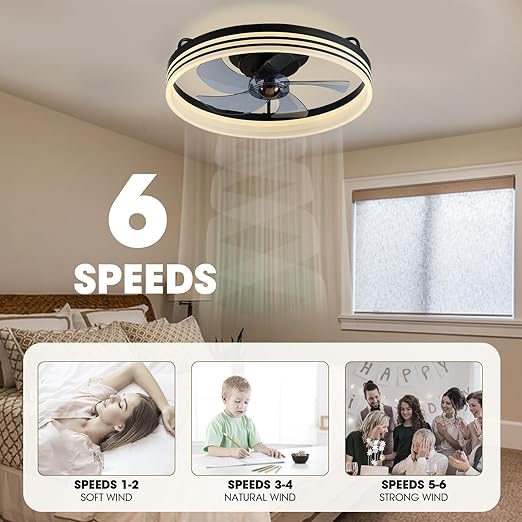 Ludomide 20" Smart Ceiling Fan