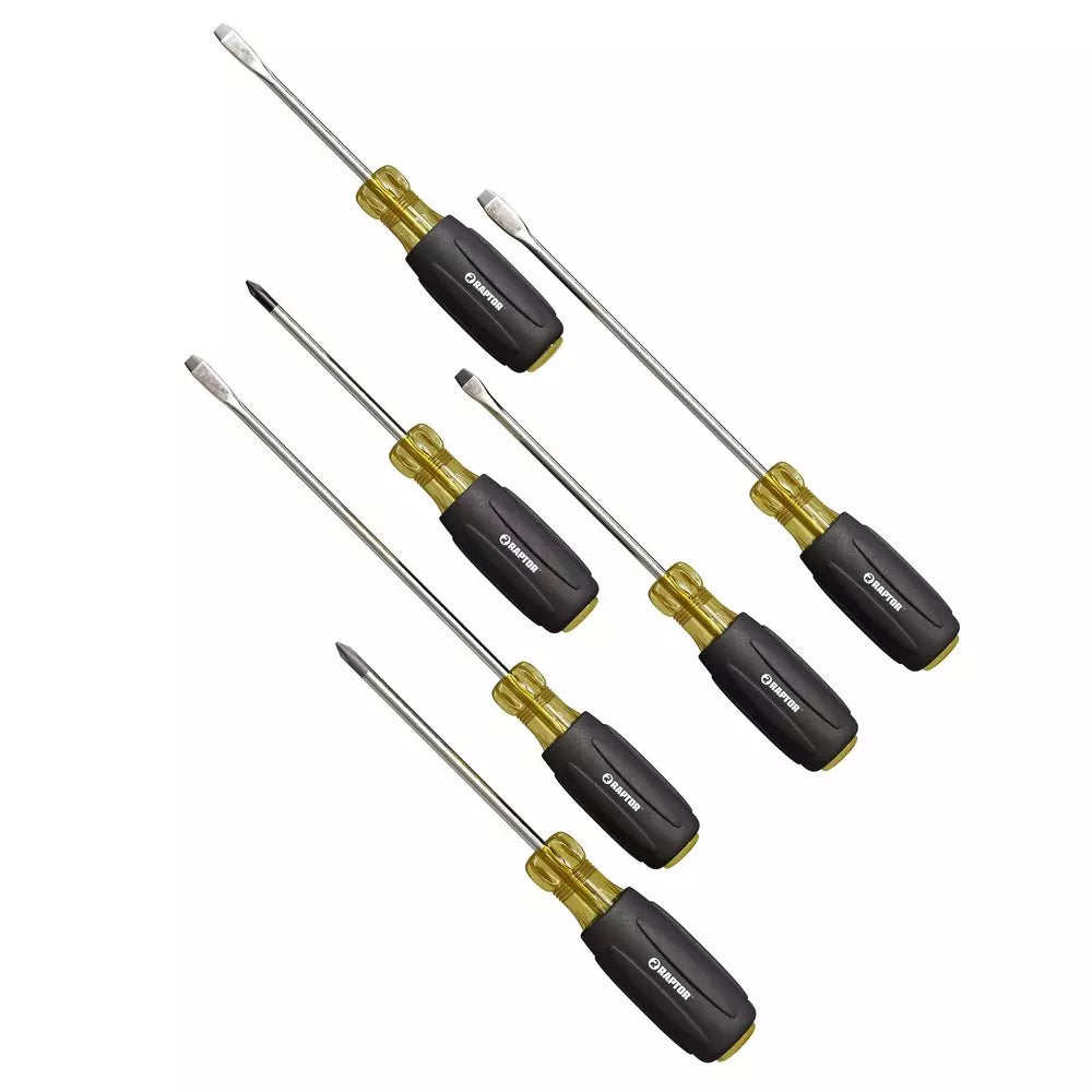 Raptor 6pc Screwdriver Set Remodel Depot raptor-6pc-screwdriver-set-remodel-depot