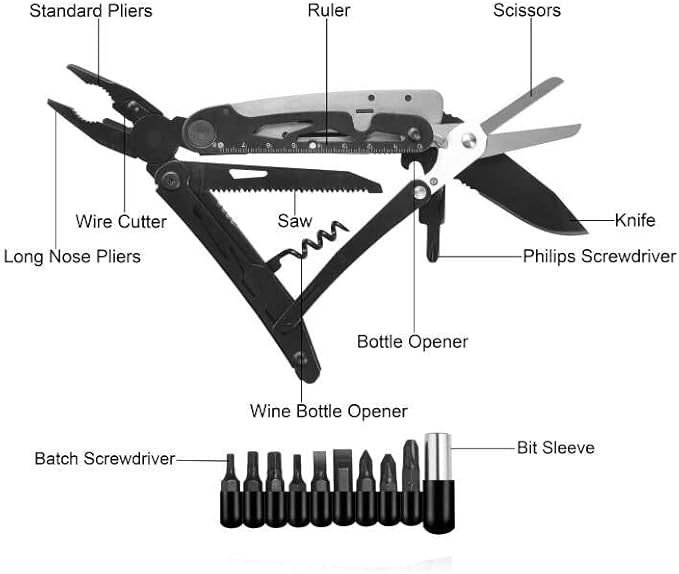 Rovertac Tactical Multitool Knife