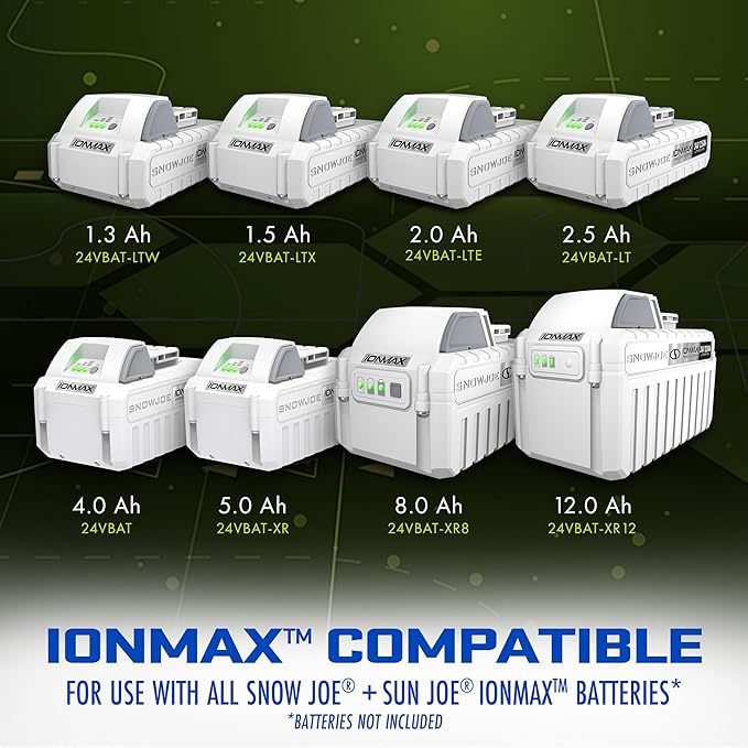 Snow Joe 24VCHRG-DPC 24V IONMAX Dual Port Quick Charge Docking Station
