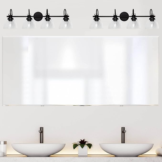 Valdivian Marden 4-Light Vanity Light Fixture (Matte Black)