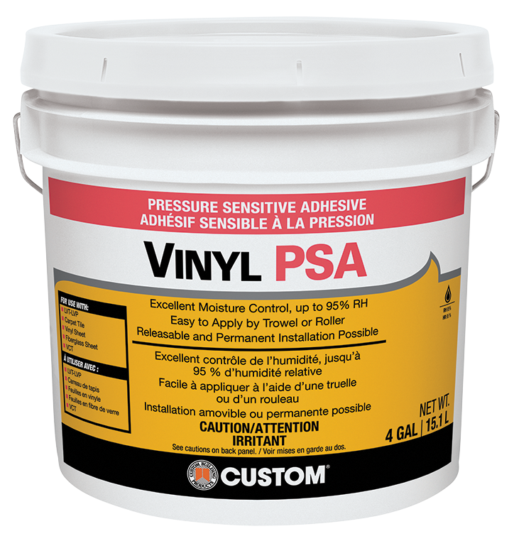 CUSTOM VINYL PSA ADHESIVE 4GAL