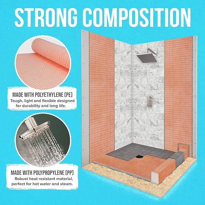 JJ Care Waterproofing Membrane 3.3ft. x 33ft.