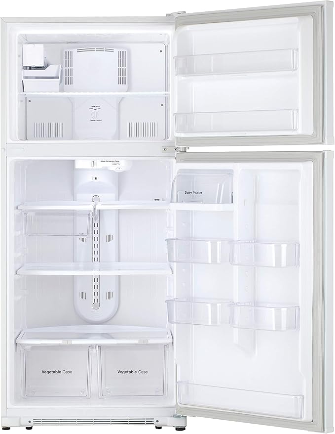 Winia WTE21GSWMD Top Mount 21 Cu Ft. Refrigerator w/ Ice Maker (White)