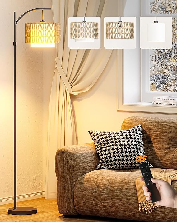 Xueglitt Rattan Floor Lamp